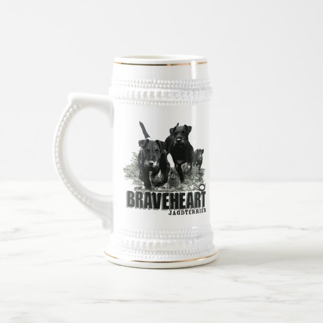 German Hunting Terrier, The Jagdterrier, Art Bierglas (Links)