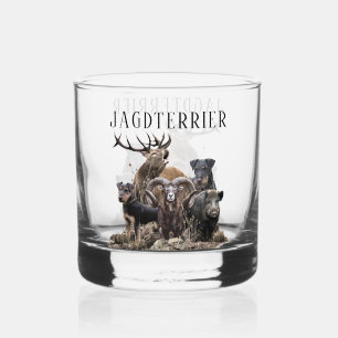 German Hunting Terrier Whiskyglas
