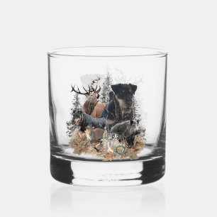 German Hunting Terrier Whiskyglas