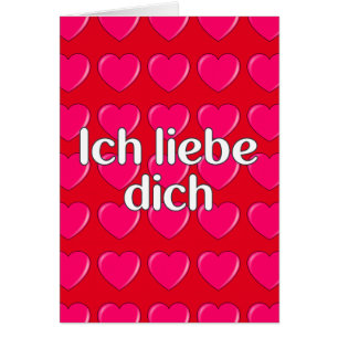 German - I love you