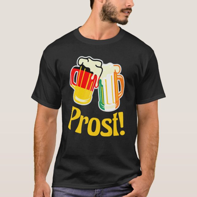 German - Ireland Cheer Prost T-Shirt (Vorderseite)