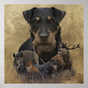 German Jagdterer Tapestory Poster Acrylic Print