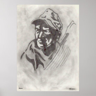 German Mountain Ranger Poster
