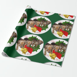 German Pinscher Christmas Geschenkpapier