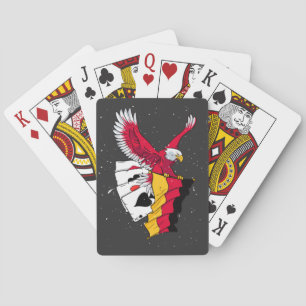German Poker Eagle Spielkarten