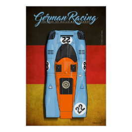 German Racing 917 G No.22 Poster
