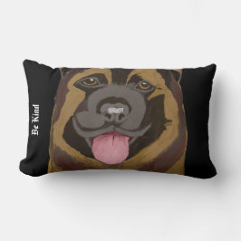 German Shepard Iconic Gift Lendenkissen
