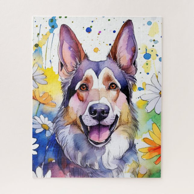 German Shepard Puzzle (Vertikal)