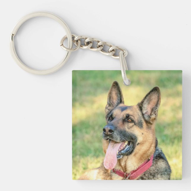 German Shepard Schlüsselanhänger (Vorderseite)