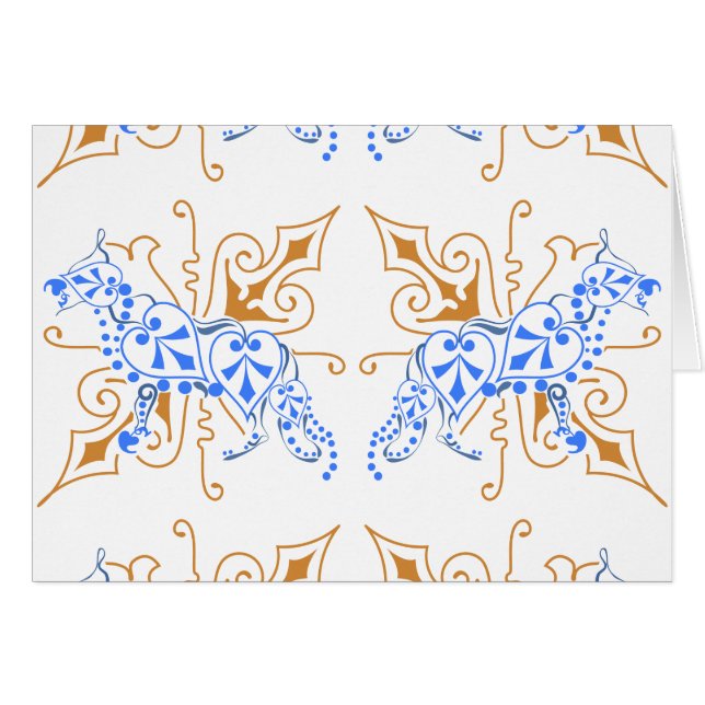 German Shepherd abstrakt (Vorderseite (Horizontal))