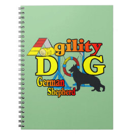 German Shepherd Agility Notizblock