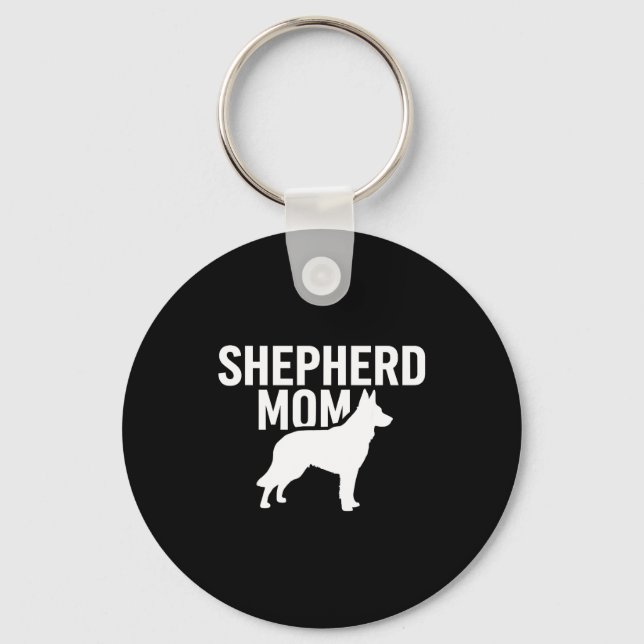 German Shepherd Art For Women Girls German Shepher Schlüsselanhänger (Vorderseite)