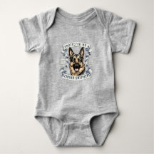 German Shepherd Baby Bodysuit