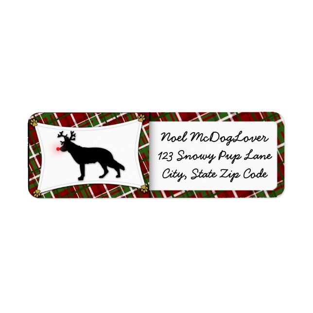 German Shepherd Christmas (Vorne)