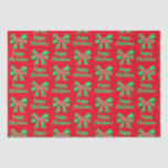 German Shepherd Christmas Dog & Green Bow Red Seidenpapier<br><div class="desc">Der deutsche Schäferhund züchtet Silhouette mit abstraktem,  rotem Weihnachtspapier und grünem Bogen auf rotem Hintergrund. Ersetzen Sie das glückliche Weihnachten durch alles,  was Sie mögen. Machen Sie Ihr Geschenk zu einer fröhlichen Feier des besten Freundes des Menschen!</div>