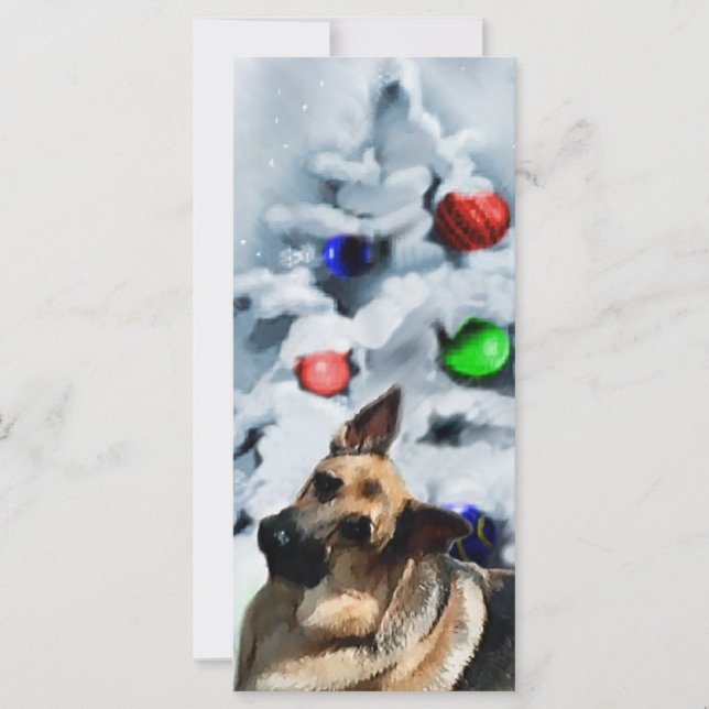 German Shepherd Christmas Geschenke (Vorderseite)
