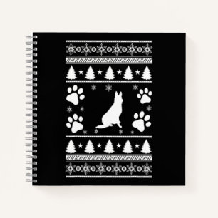 German Shepherd Christmas Notizbuch