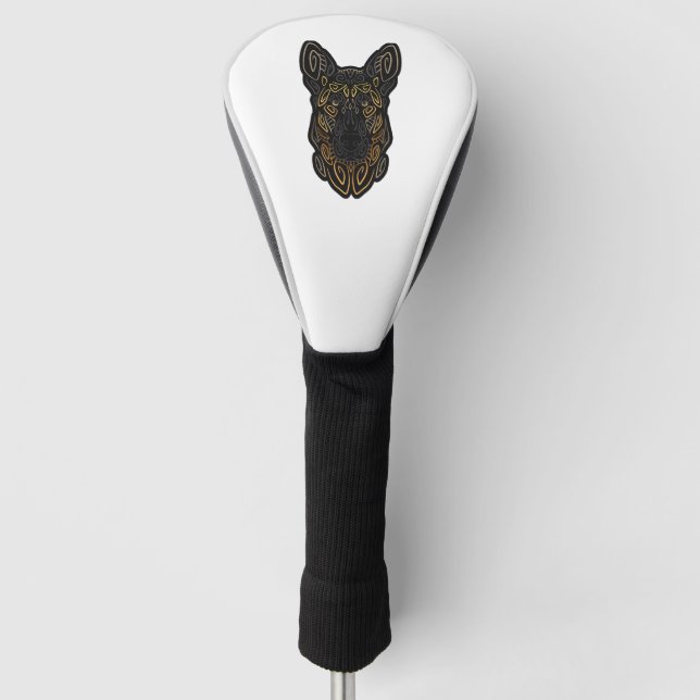 German Shepherd Design German Shepherd Gifts Dog O Golf Headcover (Vorderseite)