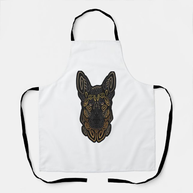 German Shepherd Design German Shepherd Gifts Dog O Schürze (Vorderseite)