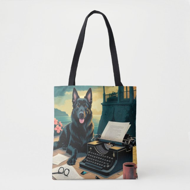 German Shepherd Dog Gentleman Vintag (Vorderseite)