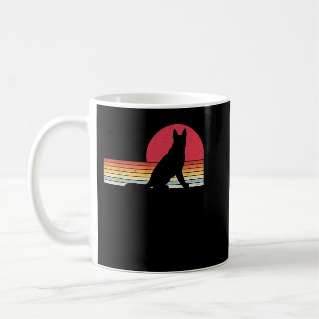 German shepherd dog gift for dog lover kaffeetasse (Links)