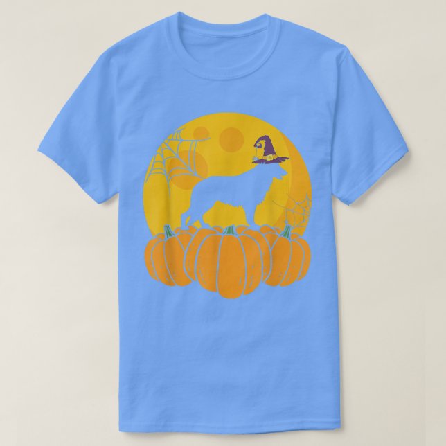 German Shepherd Dog Halloween Funny  T-Shirt (Design vorne)