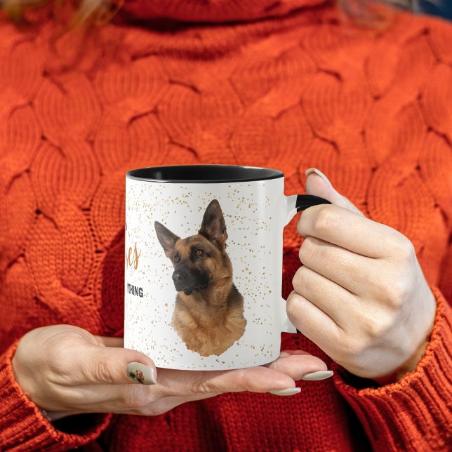 German Shepherd Dog Kisses Fix Alles Tasse (Von Creator hochgeladen)