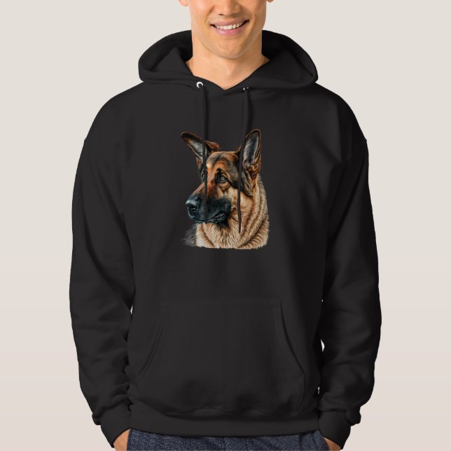 German shepherd Dog Lover Pet_2 Hoodie (Vorderseite)