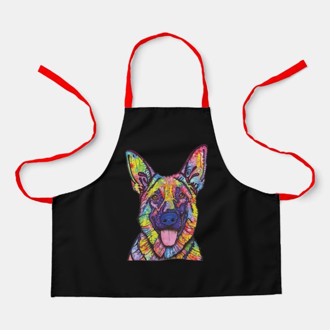 German Shepherd Dog Lovers Schürze (Vorderseite)