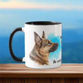 German Shepherd Dog Loyal Friend Tasse