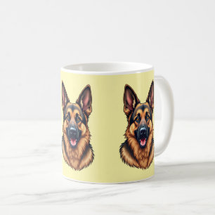 German Shepherd Dog - Loyal & Intelligent Dog Lieb Kaffeetasse