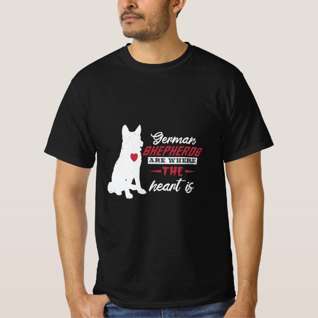 german shepherd dog owner gift T-Shirt (Vorderseite)