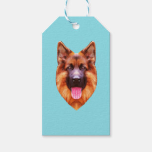 German Shepherd Dog Portrait Geschenkanhänger