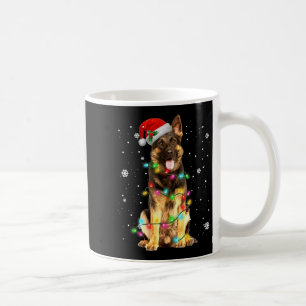 German Shepherd Dog Tree Christmas Sweater Xmas Do Kaffeetasse
