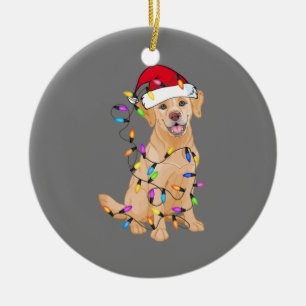 German Shepherd Dog Tree Christmas Sweater Xmas Do Keramik Ornament