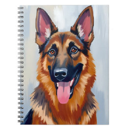 German Shepherd | Dog Watercolor Pet Notizblock