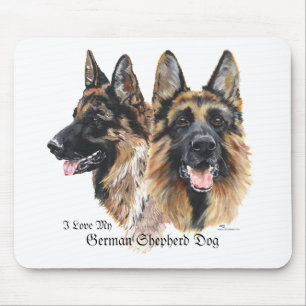 German Shepherd Dogs Mousepad
