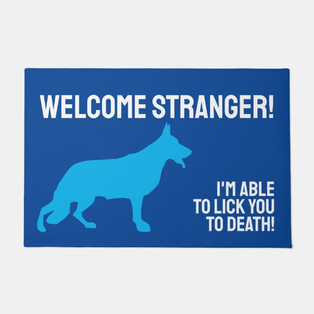 German Shepherd Doormat Fußmatte (Vorderseite)