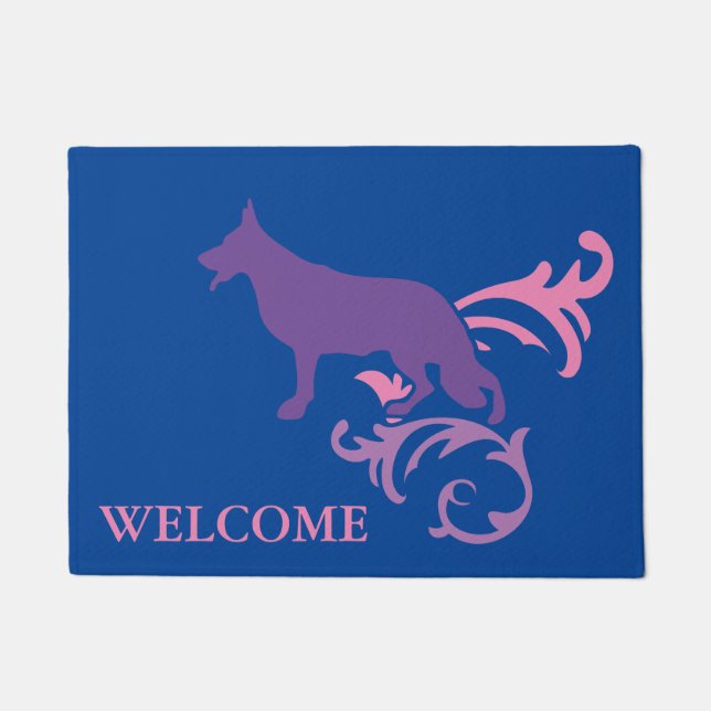 German Shepherd Doormat Fußmatte (Vorderseite)