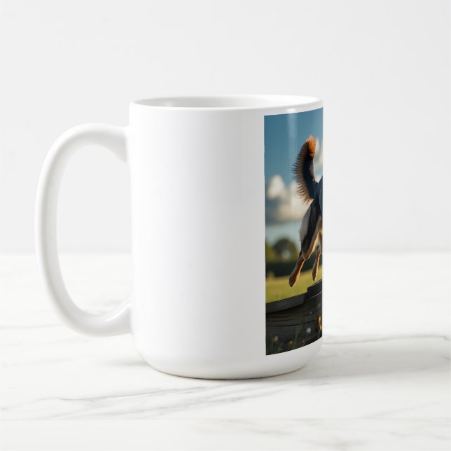 German Shepherd Elegant Coffee Tasse (Links)
