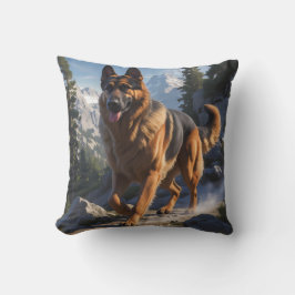 German Shepherd Elegant Throw Kissen