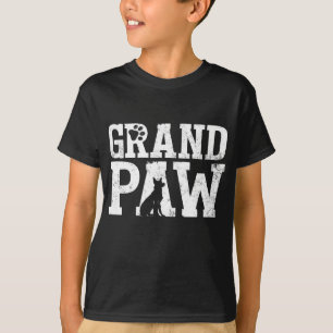 German Shepherd Grand Paw Grandpaw Dog Lover Grand T-Shirt