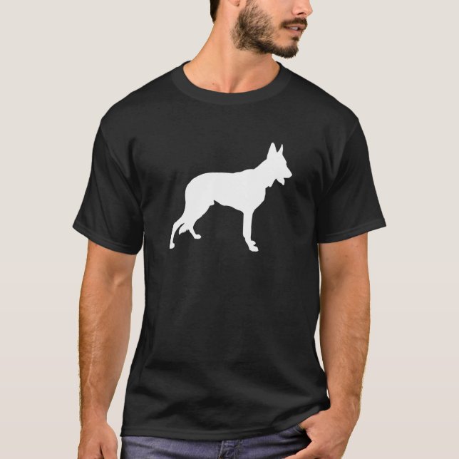 German Shepherd GSD Dog  Mom Dad Pet Cute  Puppy T-Shirt (Vorderseite)