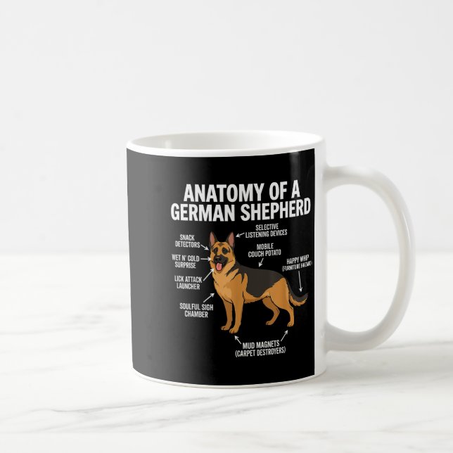 German Shepherd  Kaffeetasse (Rechts)