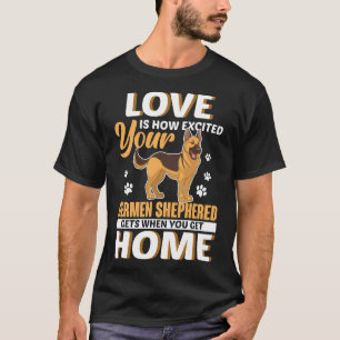 German Shepherd Liebe German Shepard Shepherd Dog  T-Shirt