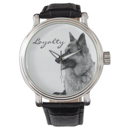German Shepherd Loyalty Watch Armbanduhr