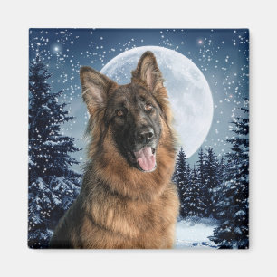 German Shepherd Magnet