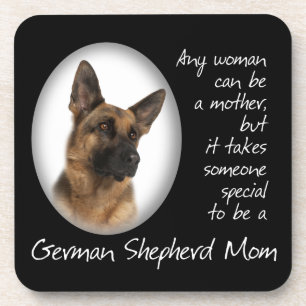 German Shepherd Mama Untersetzer