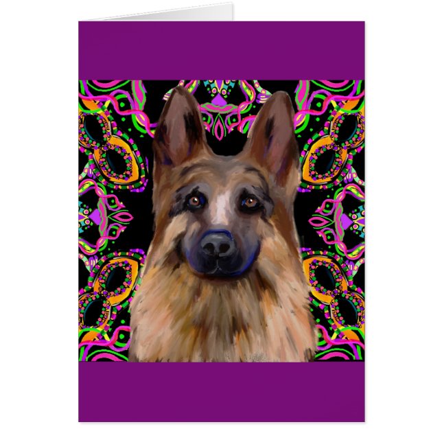 German Shepherd Mardi Gras (Vorne)