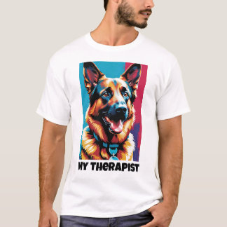 German Shepherd - Mein Therapeut T-Shirt